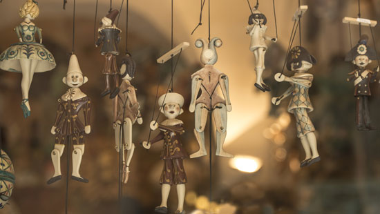 Marionettes in Italy