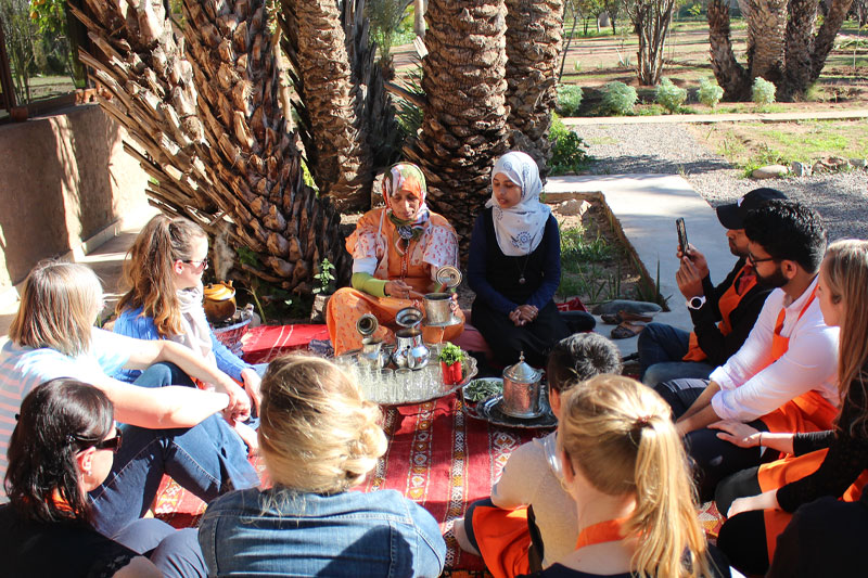3 Visiting Amal Center