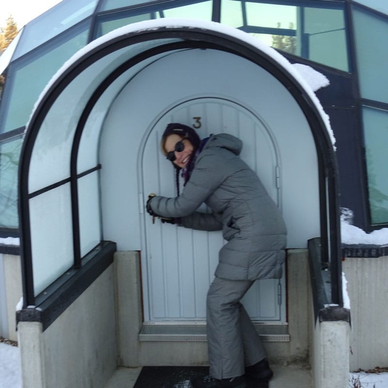 Judy igloo door