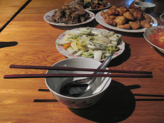 Vietnam Food chopsticks