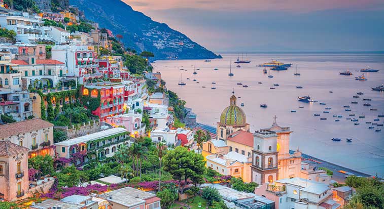 rome and the amalfi coast