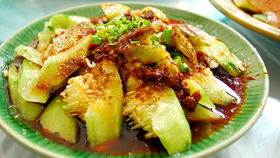 china cooked cucumber