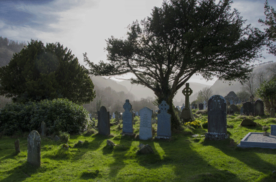 irish graveyard