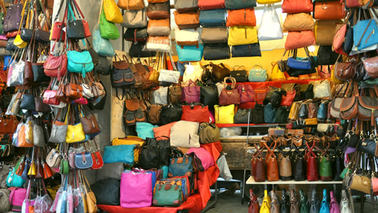 leather goods in Italy