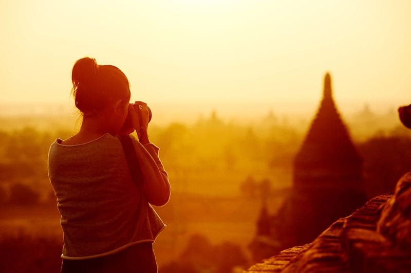 myanmar sunset