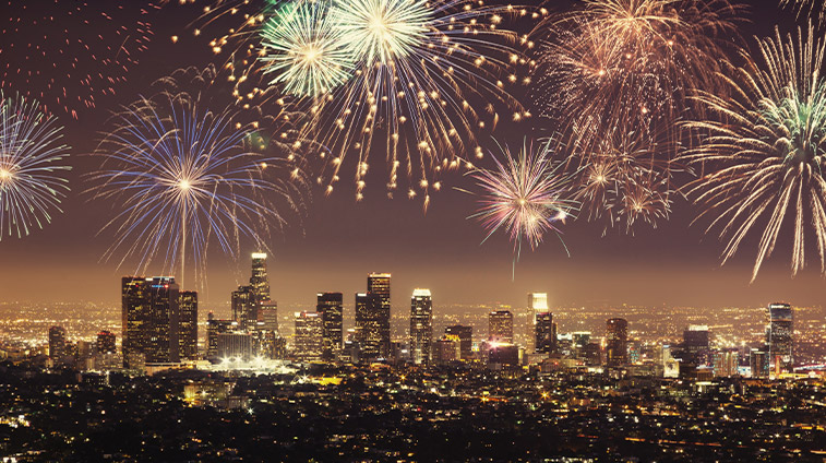 Los Angeles Fireworks